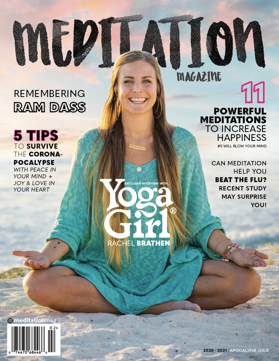 Meditation Magazine Rachel Brathen cover