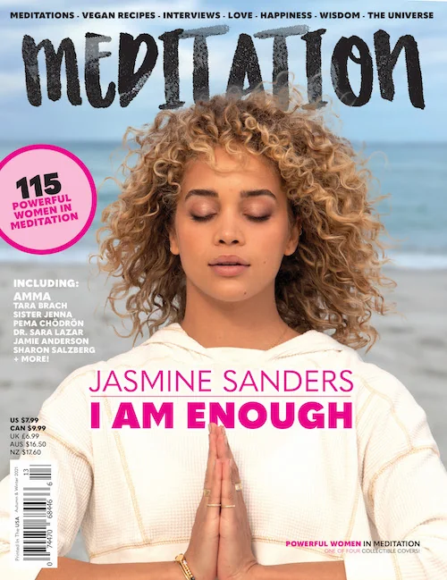 Meditation Magazine Jasmine Sanders cover