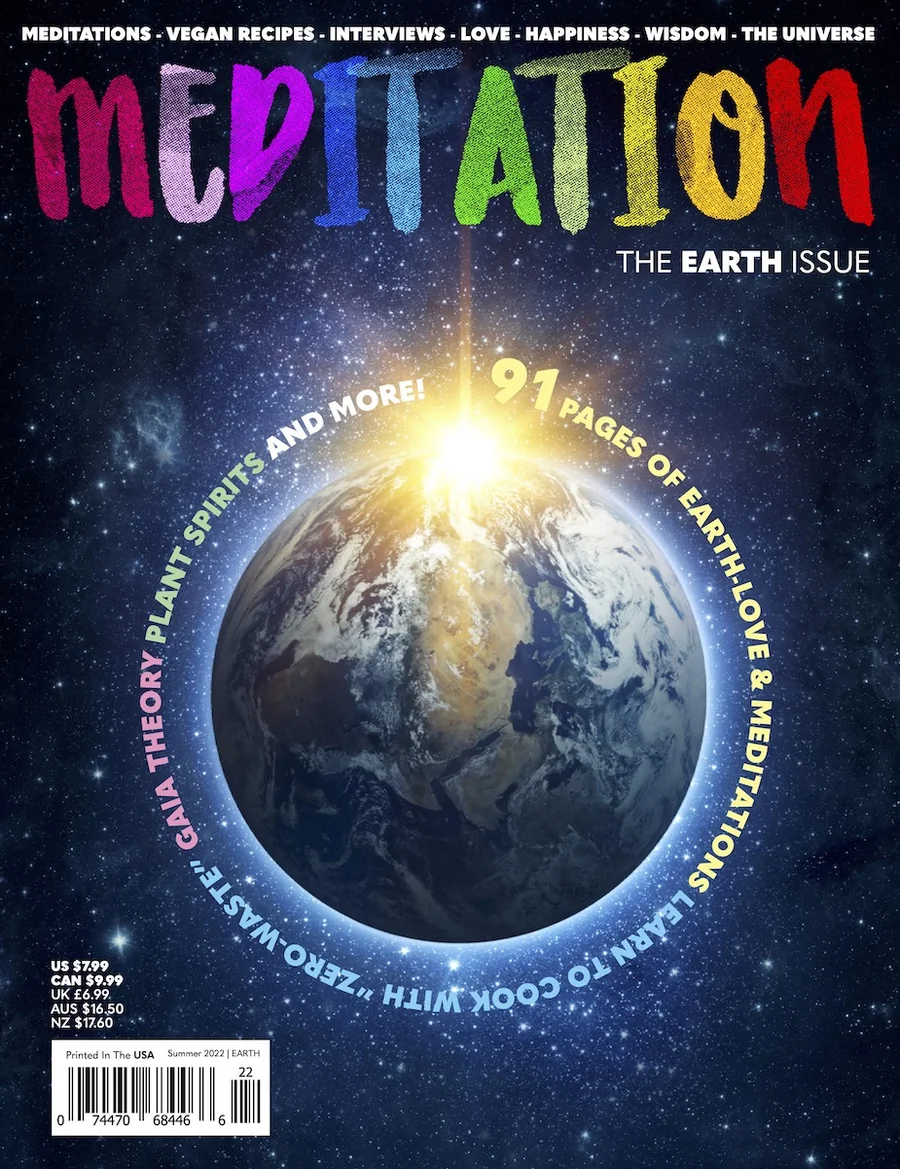 Meditation Magazine Earth Issue cover
