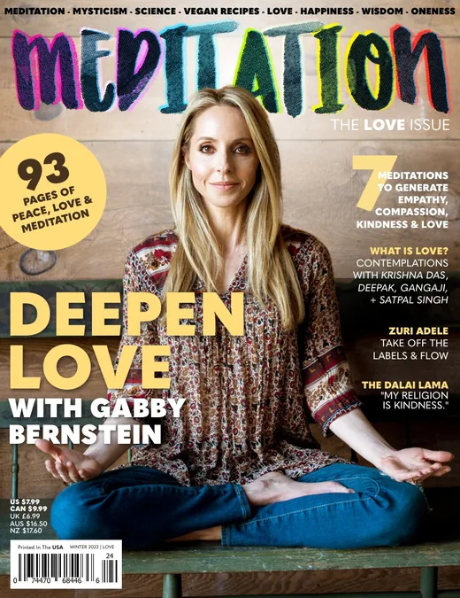 Meditation Magazine Love Issue cover
