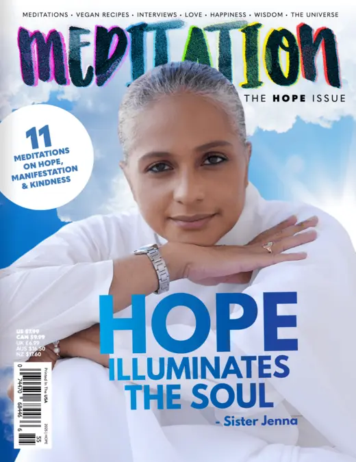 Meditation Magazine Sister Jenna Hope cover