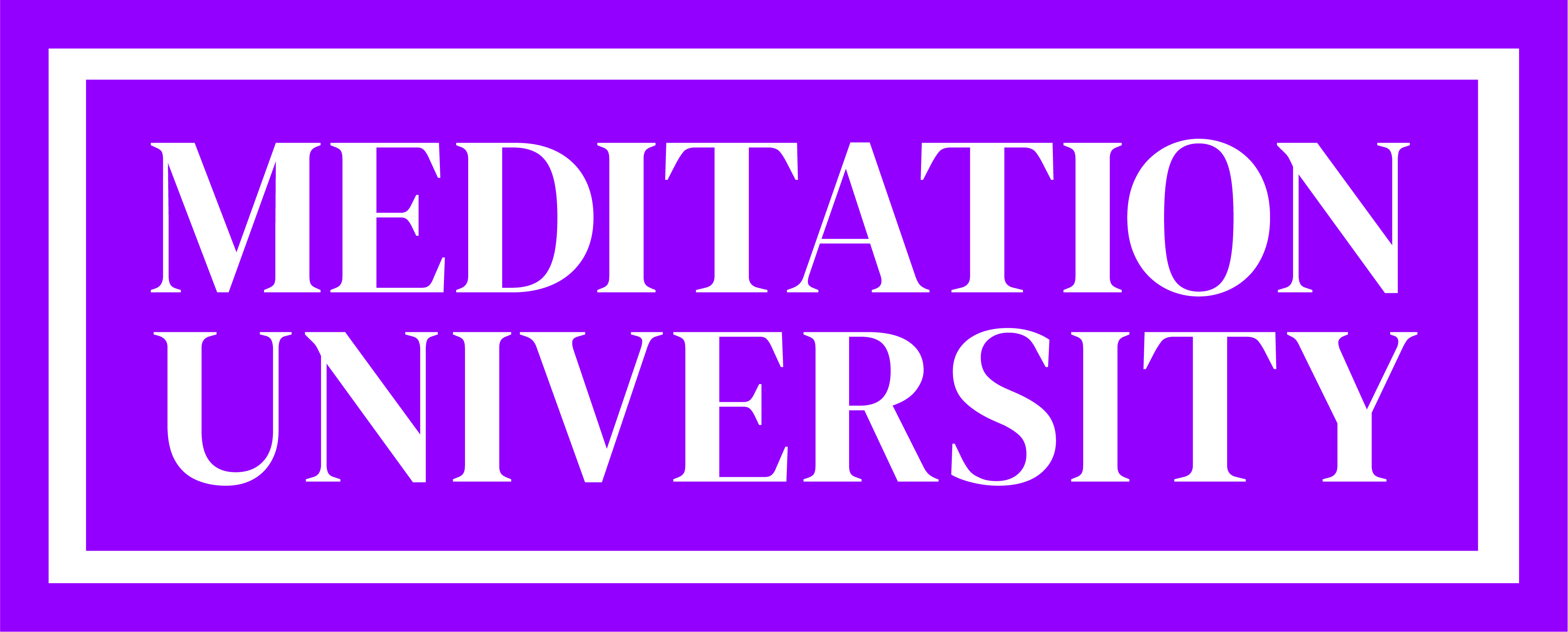 Meditation University